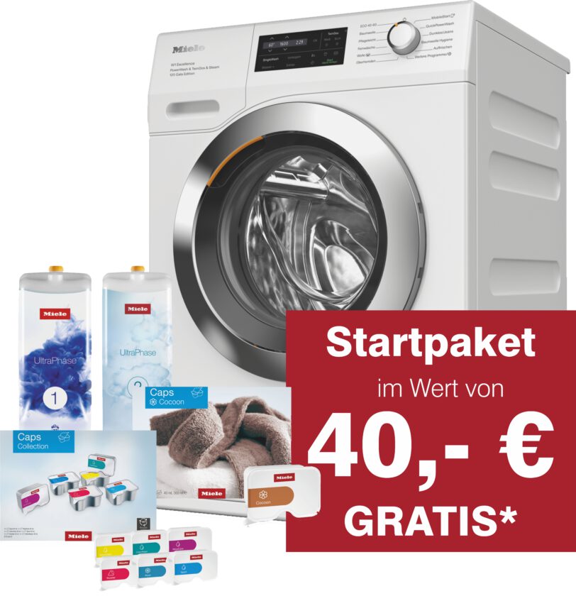 Miele WEI 875 WPS 125 Gala Edition + Starterpaket