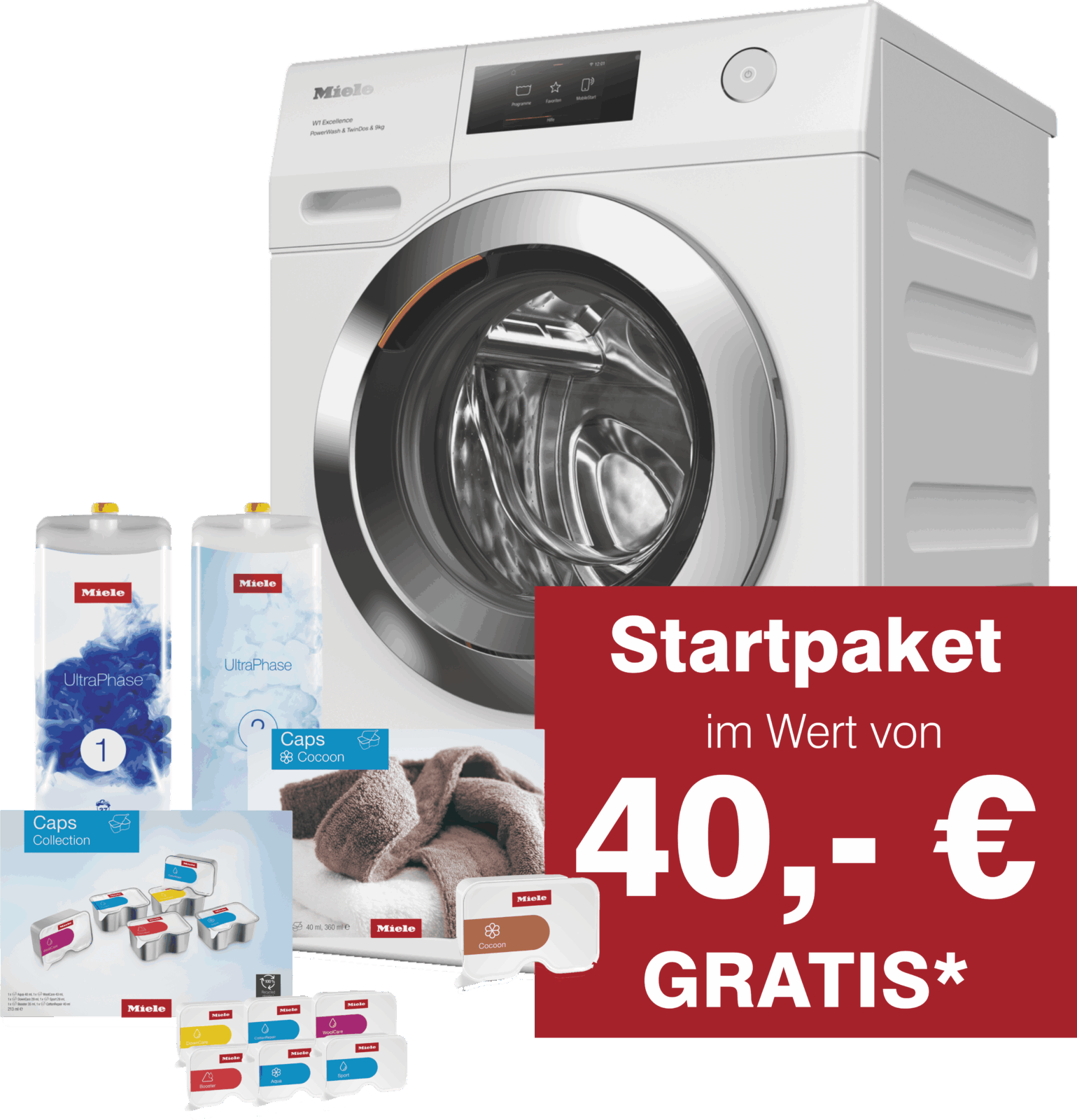 Miele WER 875 WPS + Starterpaket