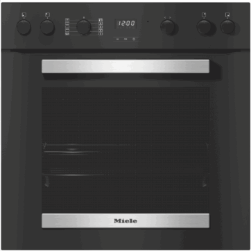 Miele Einbau-Herd H 2457 E Active Obsidianschwarz/Edelstahllook Miele Einbau-Herd H 2457 E Active Obsidianschwarz/Edelstahllook