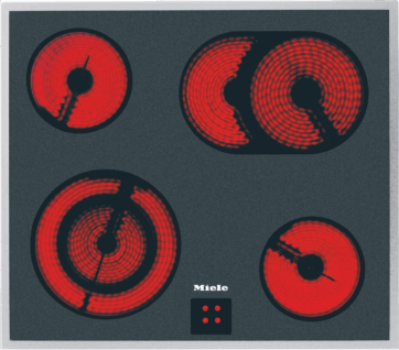 Miele herdgesteuertes Elektrokochfeld KM 6003 LPT